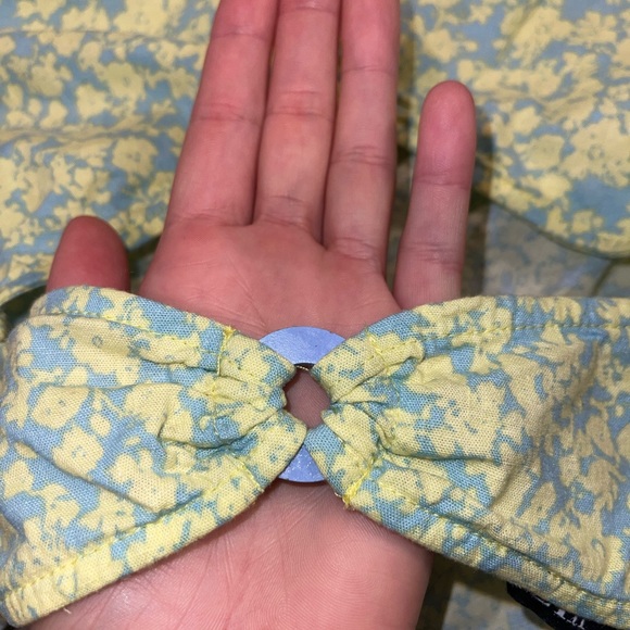 Zara Linen Blend Floral Print Dress | Women’s Size XS - Picture 13 of 16